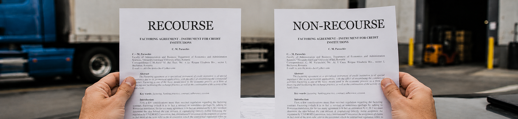 Recourse vs Non-Recourse Factoring agreements